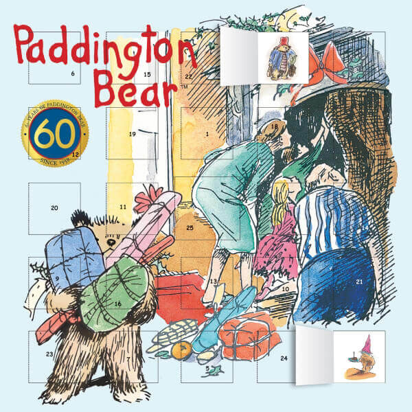 Paddington Bear Advent Calendar Map and Travel